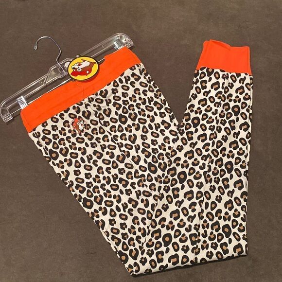 Buc-ee’s Women’s Drawstring Leopard Sleep Pants Size XL NWT - Picture 8 of 8